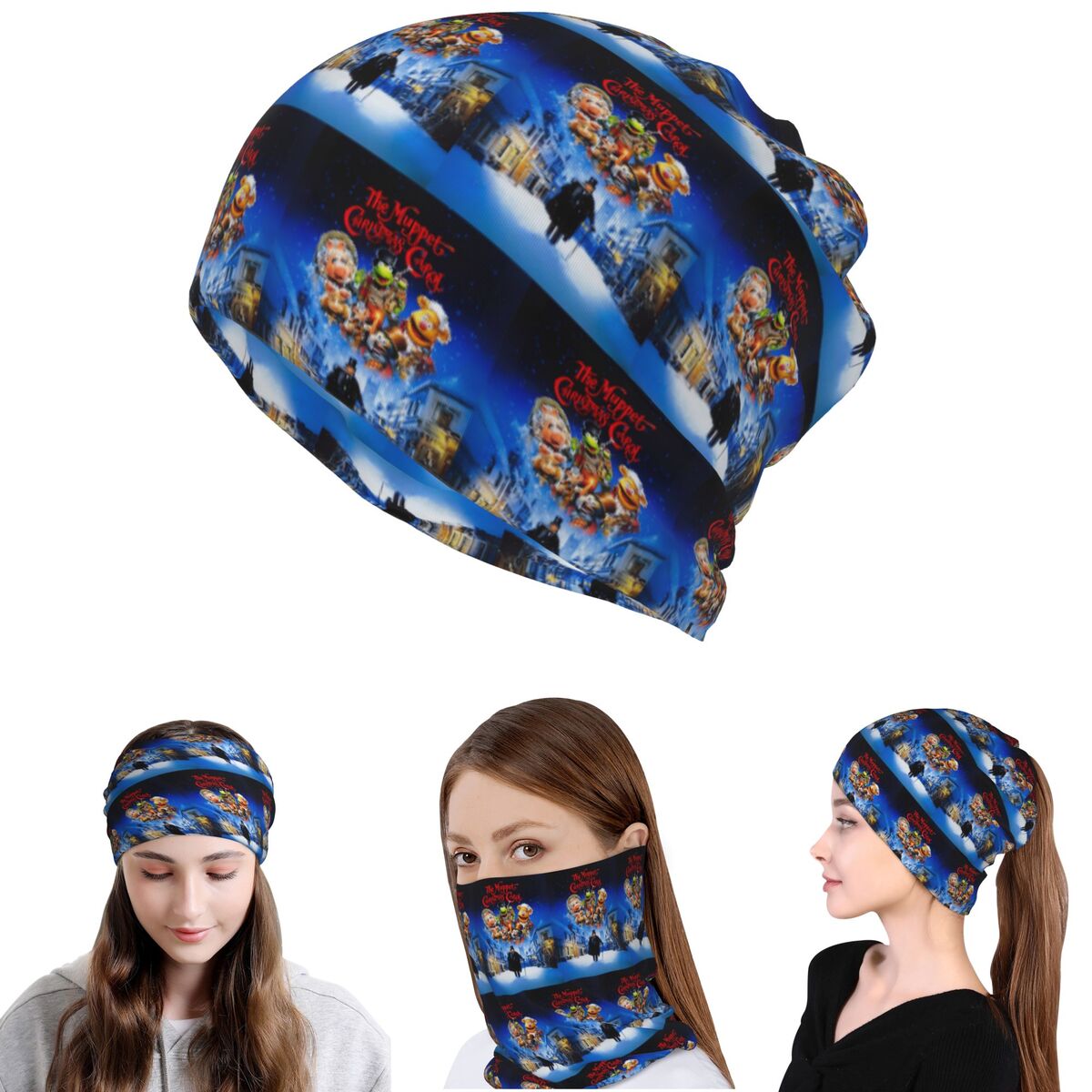 ผ้าพันคอ Muppet Christmas Caro - Knit Beanie Hat Warm บทวิจารณ์และราคา