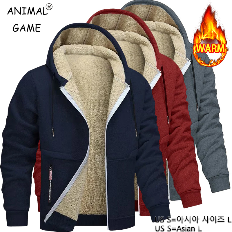 เสื้อฮู้ดลำลองสำหรับผู้ชายลายส - Sherpa Hoodie Fleece บทวิจารณ์และราคา