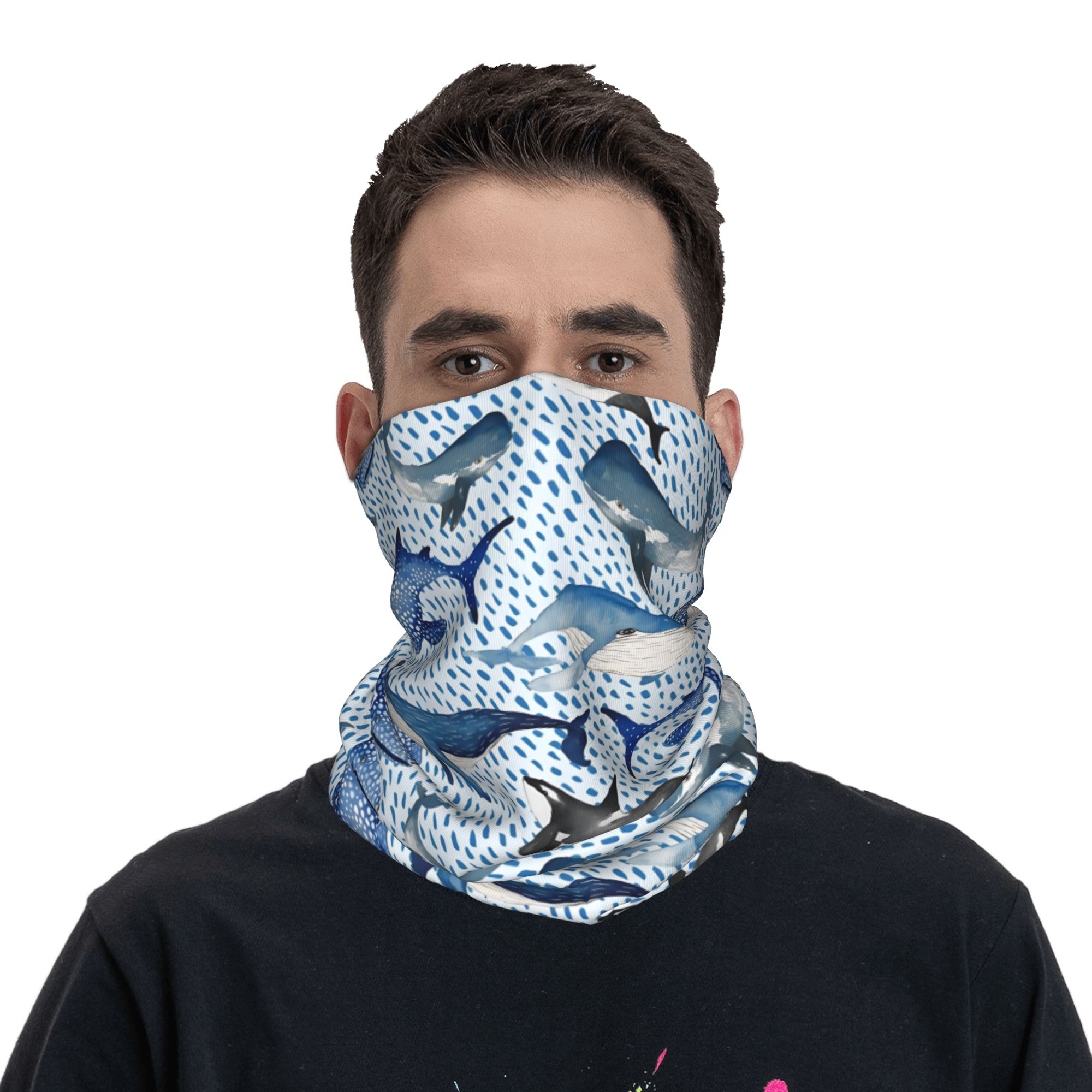 ผ้าพันคอแบบท่อสำหรับผู้ชาย ลาย - Neck Gaiter Fleece บทวิจารณ์และราคา