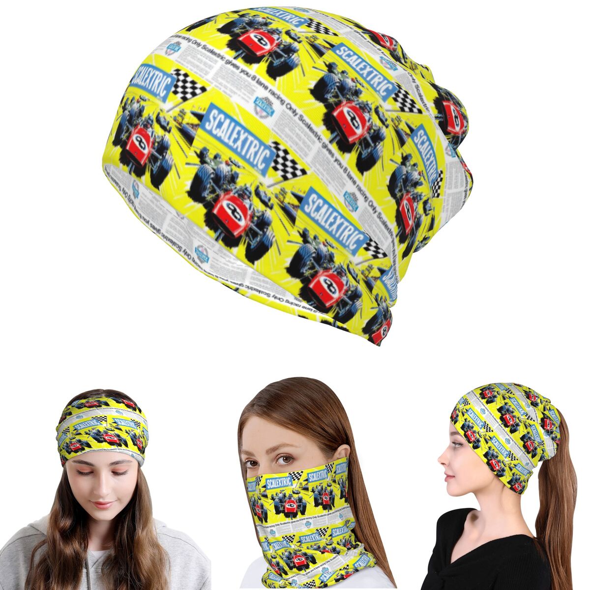 Scalextric Vintage Stuff Banda - Knit Beanie Hat Warm บทวิจารณ์และราคา