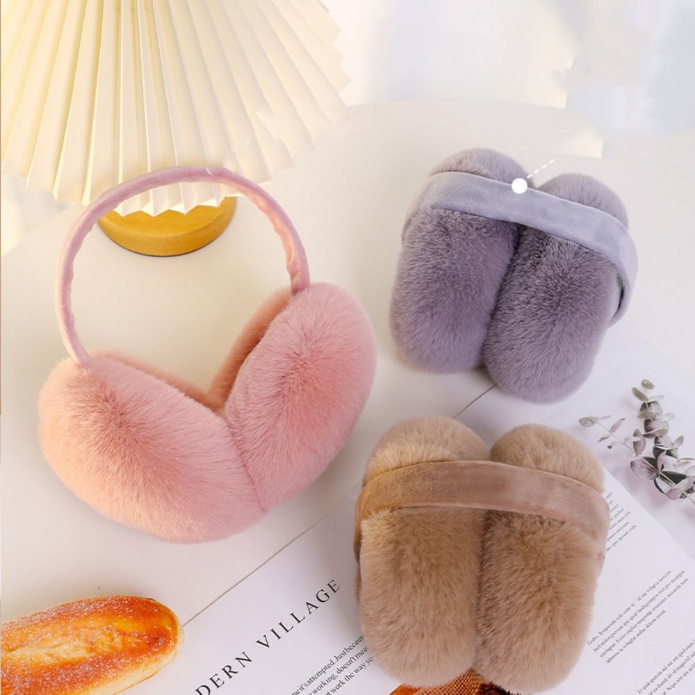 ที่ปิดหูแบบนุ่มสบาย ที่ปิดหูขน - Earmuffs Foldable บทวิจารณ์และราคา