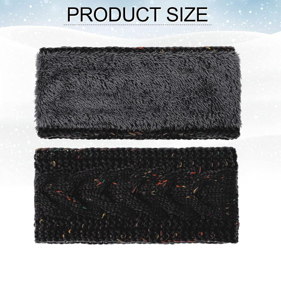 ที่คาดผมถักไหมพรมสำหรับผู้หญิง - Fleece Ear Warmer Band บทวิจารณ์และราคา