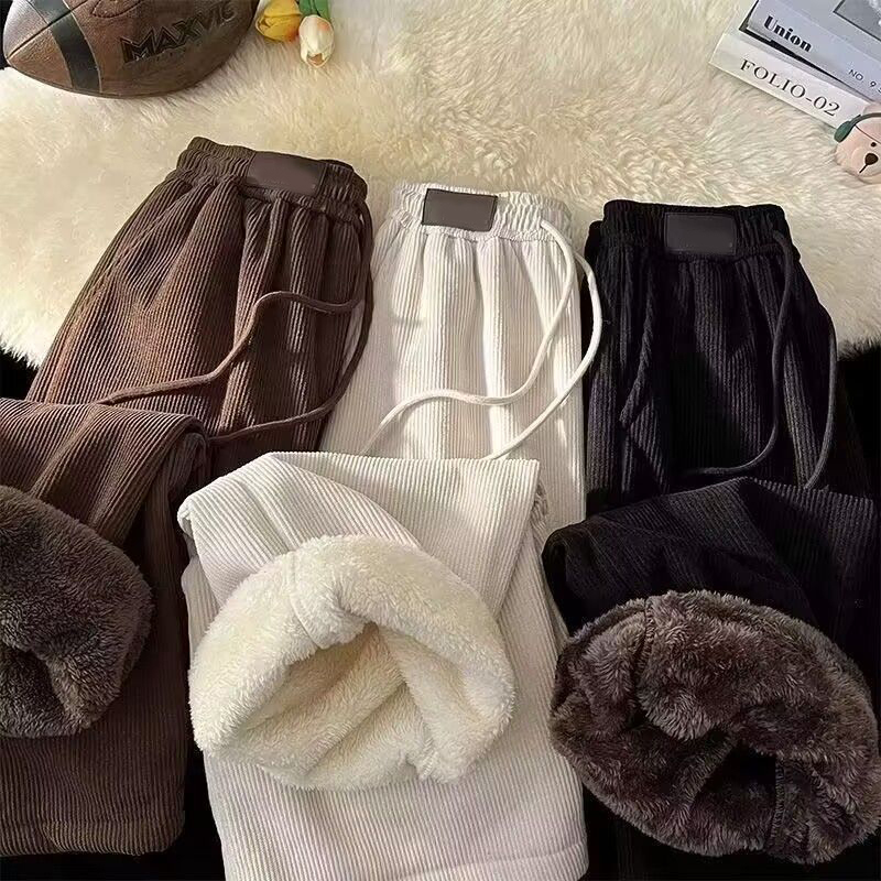 กางเกงขายาวทรงกระบอกผ้าลูกฟูกส - Corduroy Pant Warm บทวิจารณ์และราคา