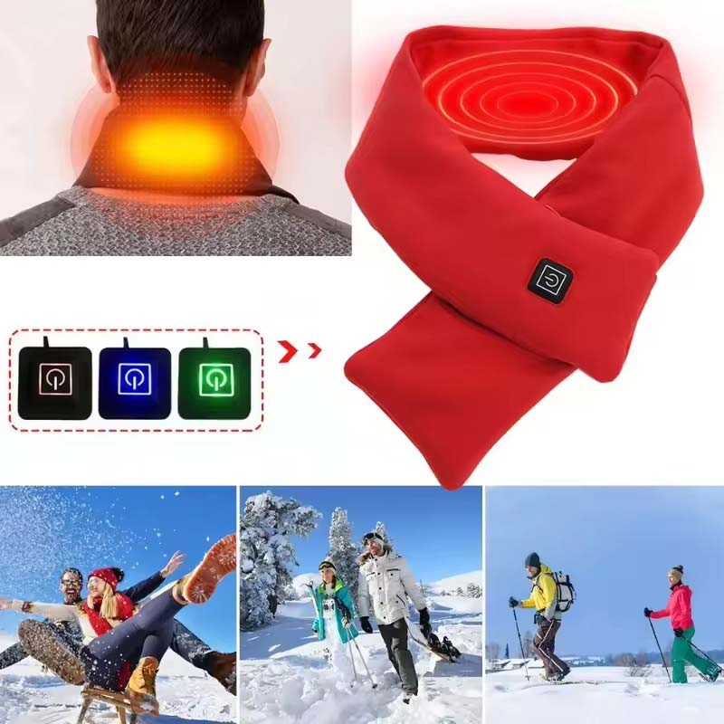 ผ้าพันคอไฟฟ้าอุ่นคอ แบบ USB สำ - Neck Gaiter Fleece บทวิจารณ์และราคา