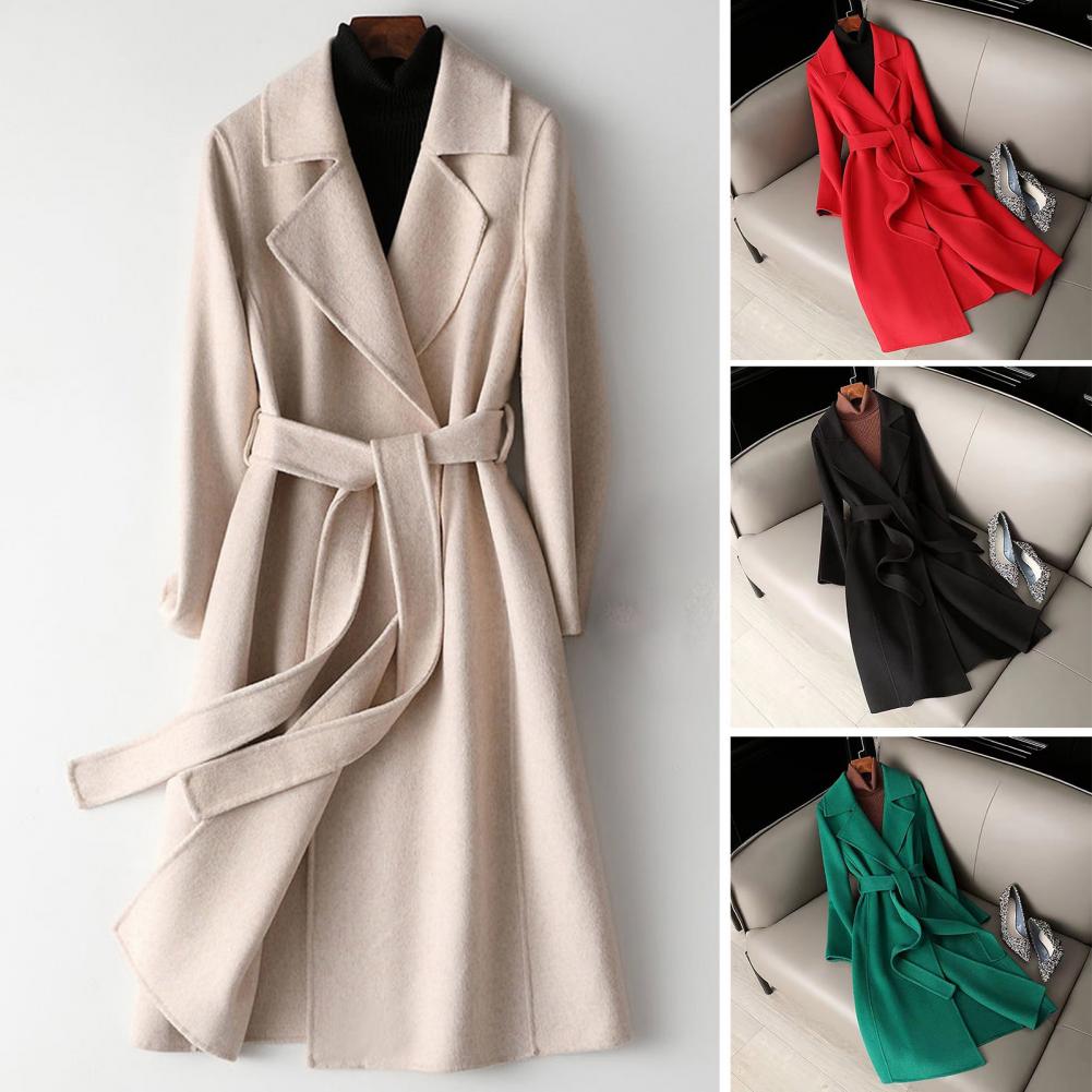 เสื้อโค้ทขนสัตว์สำหรับผู้หญิง  - Wool Coat Peacoat บทวิจารณ์และราคา