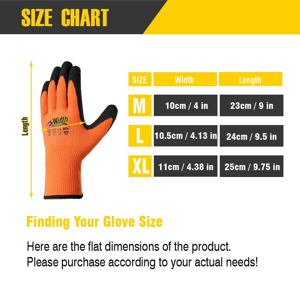 ถุงมือทำงานฉนวนความร้อน 1 คู่พ - Snow Glove Insulated บทวิจารณ์และราคา