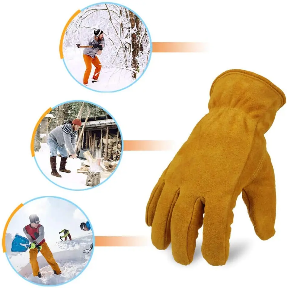 ถุงมือทำงานถุงมือหนังกันหนาวกั - Snow Glove Insulated บทวิจารณ์และราคา