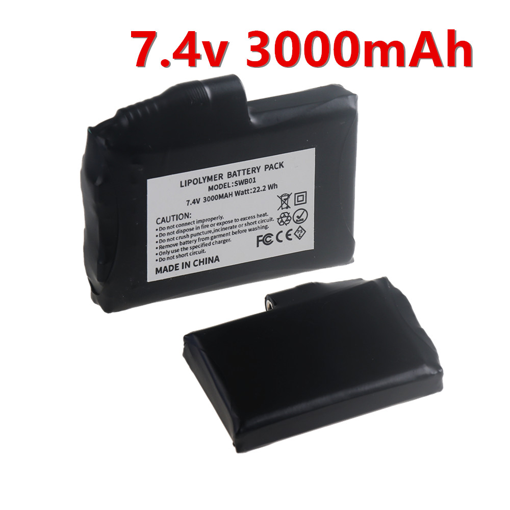 แบตเตอรี่ลิเธียมโพลิเมอร์ 7.4V - Heated Vest Battery บทวิจารณ์และราคา